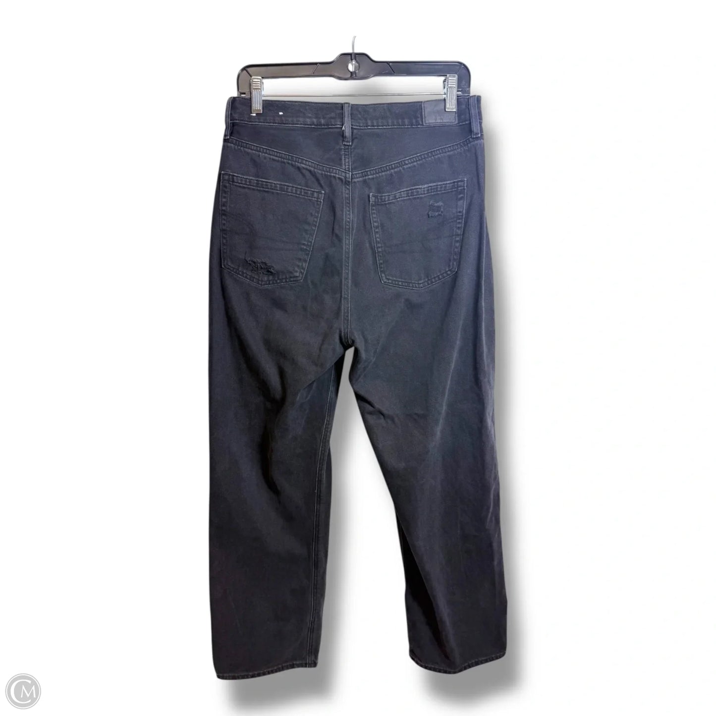 Jeans Boot Cut By American Eagle In Black, Size: 10