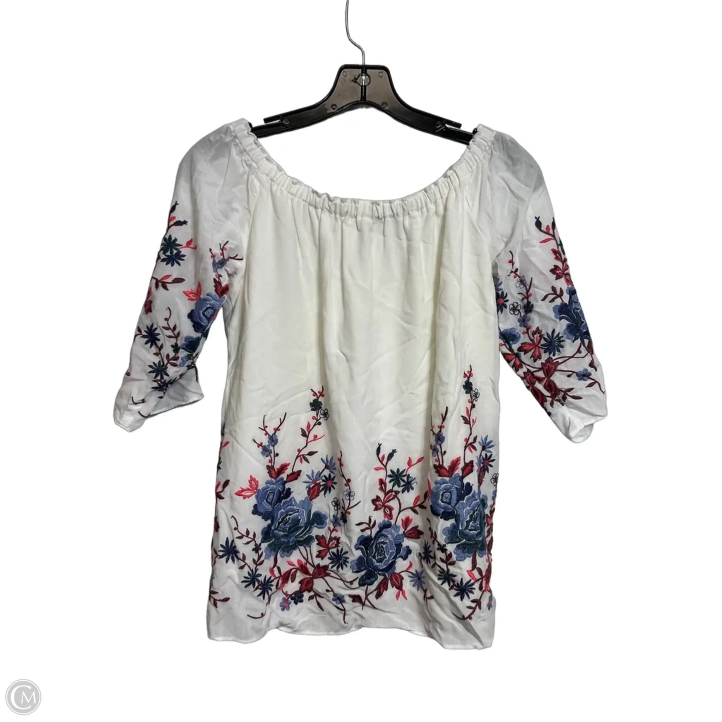 Top Short Sleeve By Drew In Floral Print, Size: S