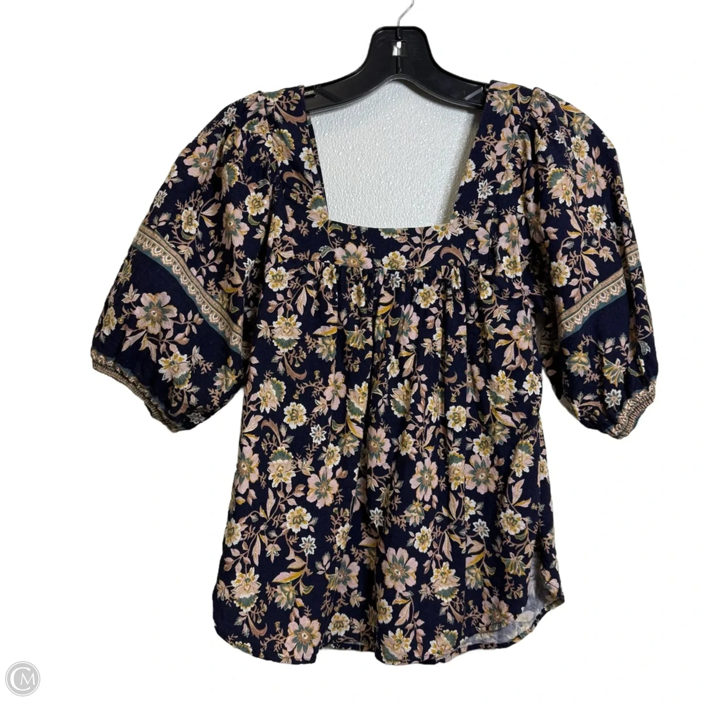 Top Short Sleeve By Cmf In Floral Print, Size: Xs