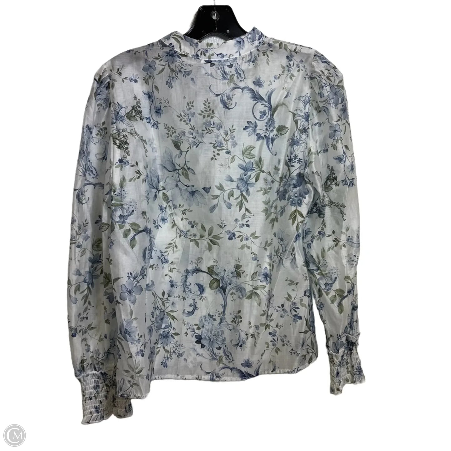 Top Long Sleeve By Bailey 44 In Floral Print, Size: S