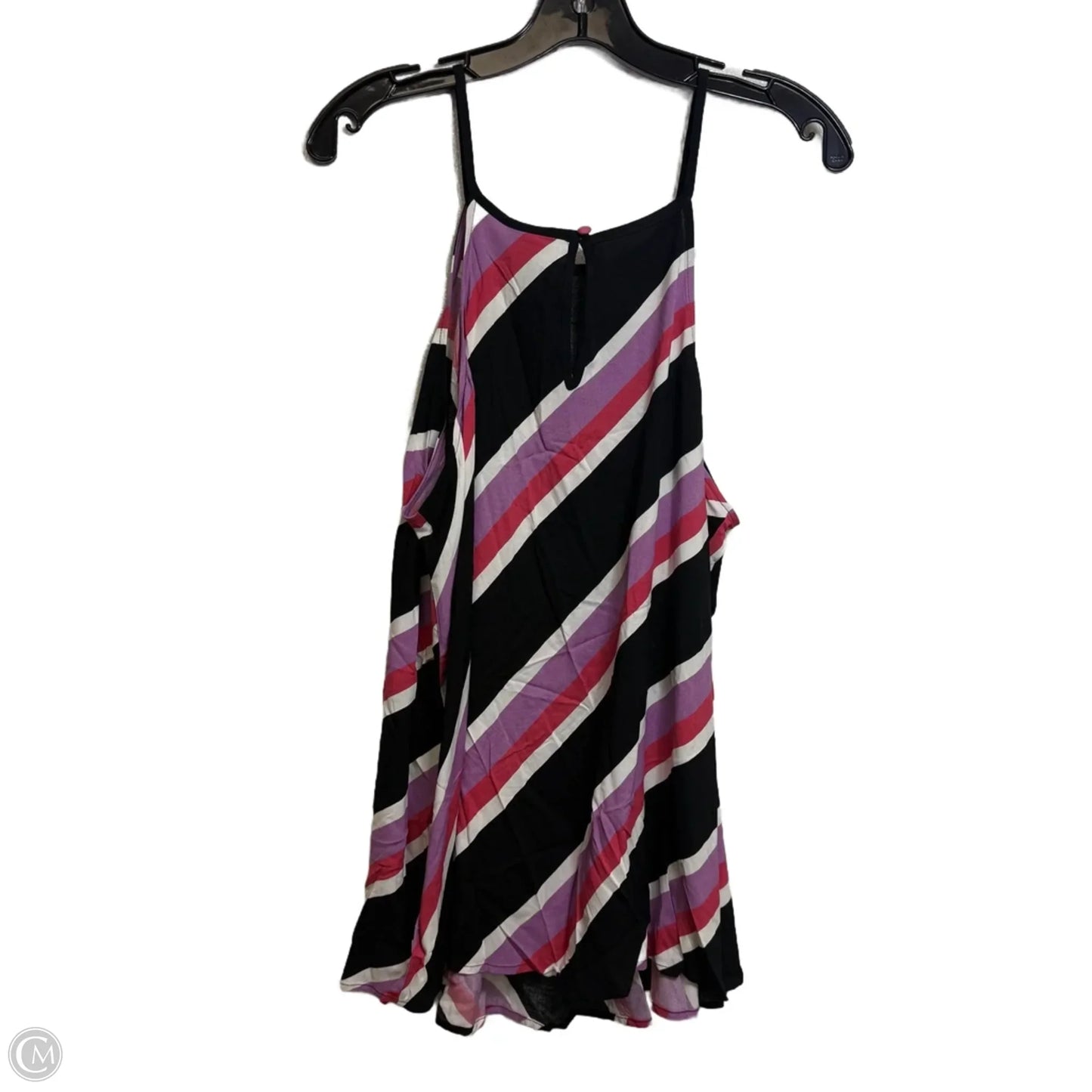 Tank Top By Torrid In Striped Pattern, Size: 1x