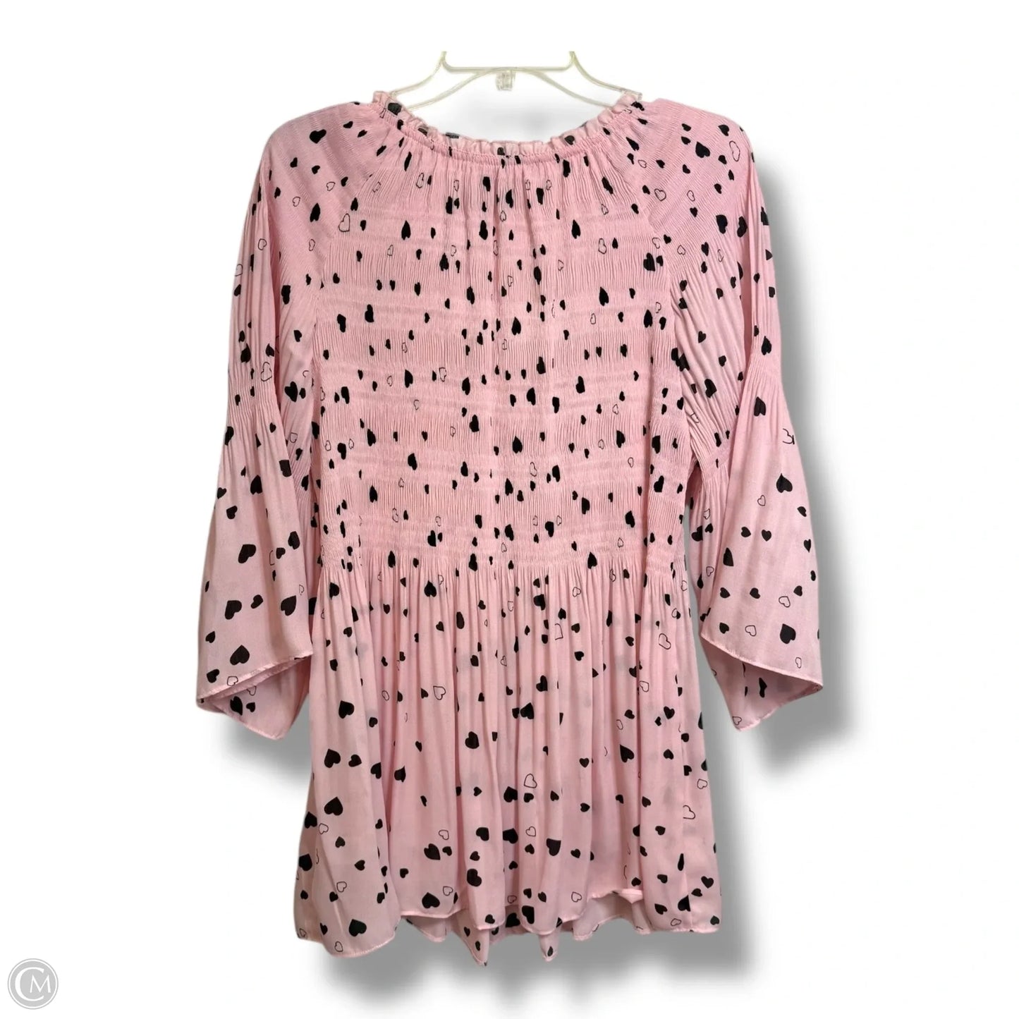 Top Long Sleeve Basic By Clothes Mentor In Pink, Size: 10