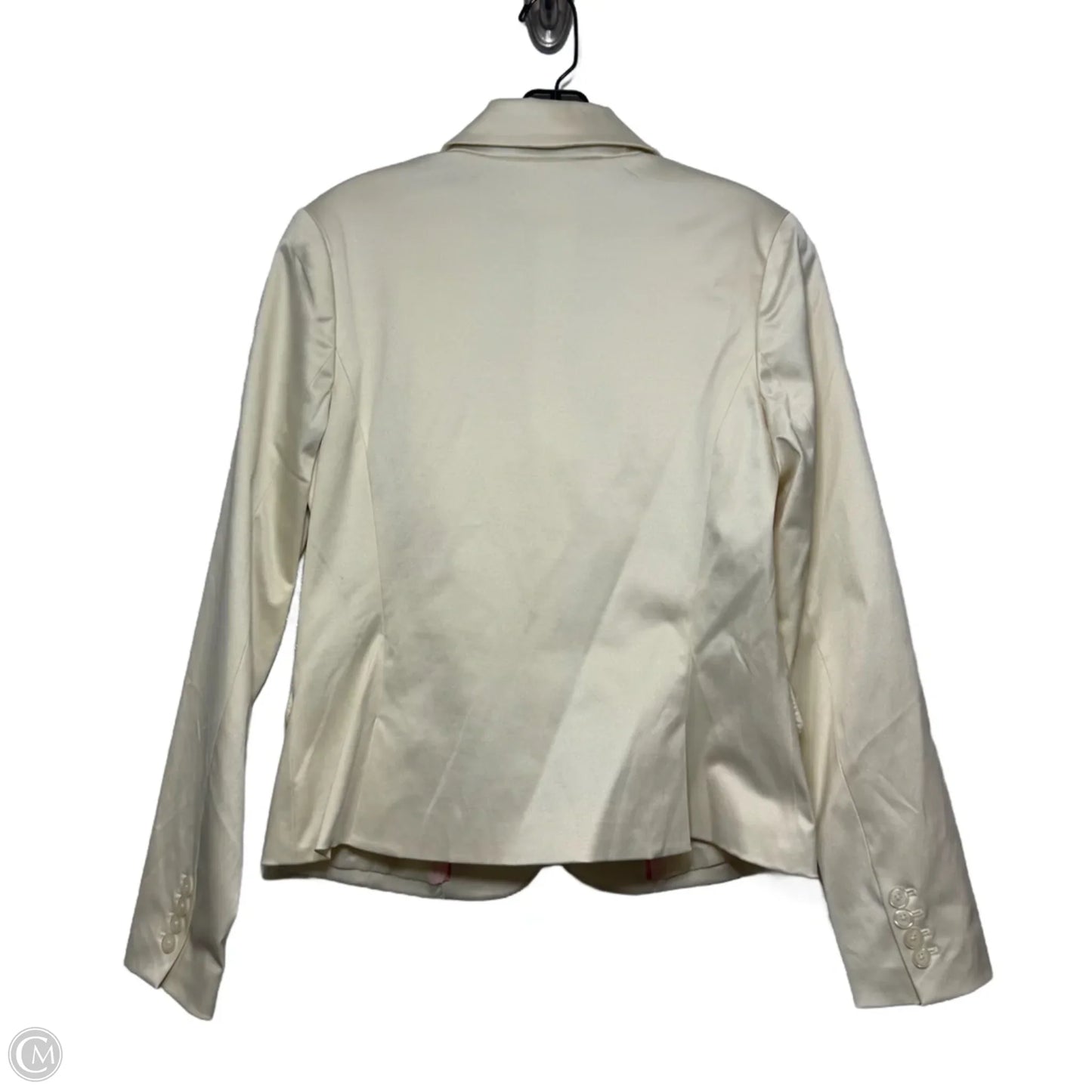 Blazer By Isaac Mizrahi Target In Cream, Size: M