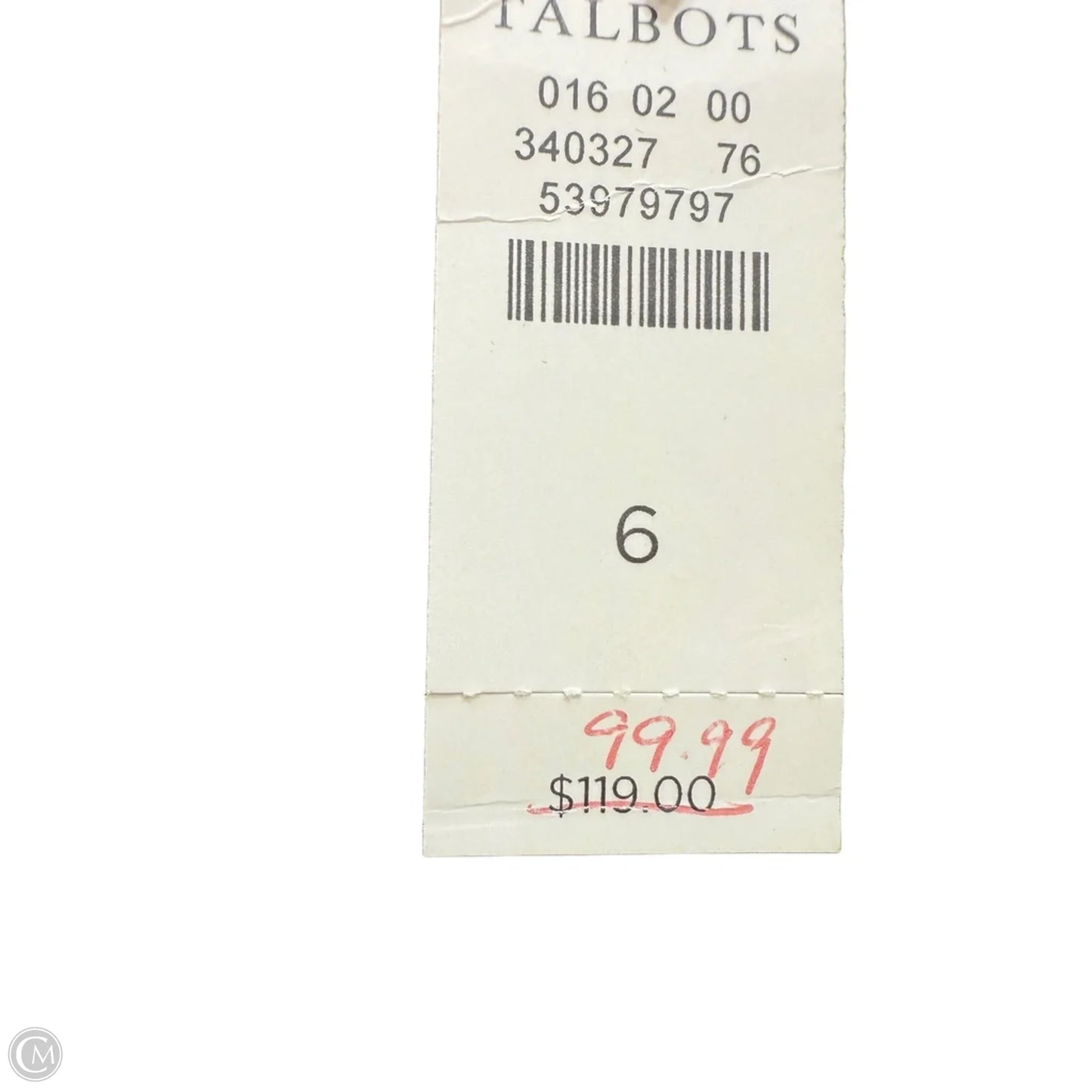 Pants Dress By Talbots In Black, Size: 6