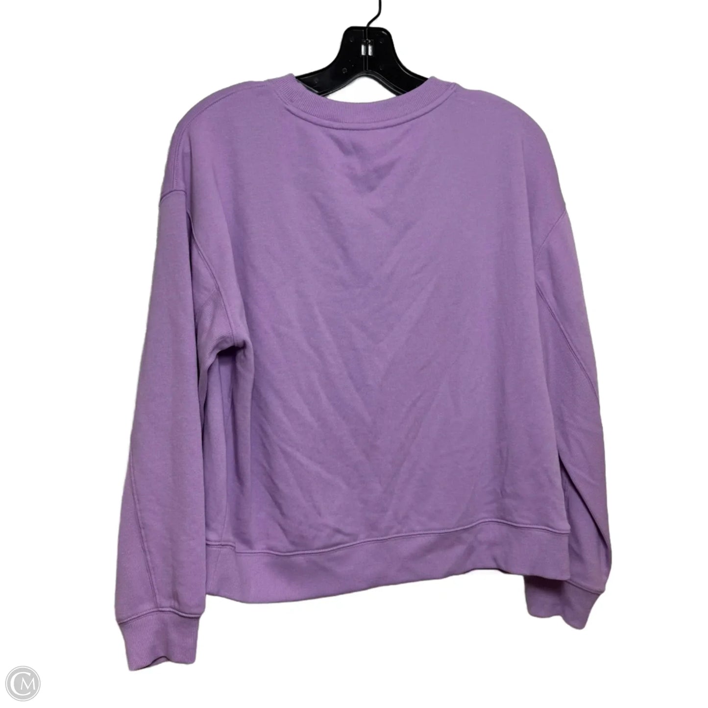 Sweatshirt Crewneck By Lou And Grey In Purple, Size: M