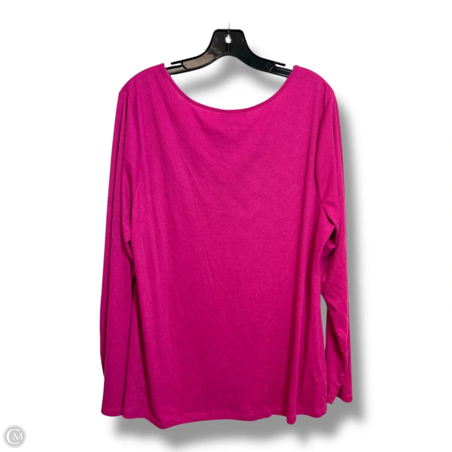 Top Long Sleeve By Lane Bryant In Purple, Size: 2x
