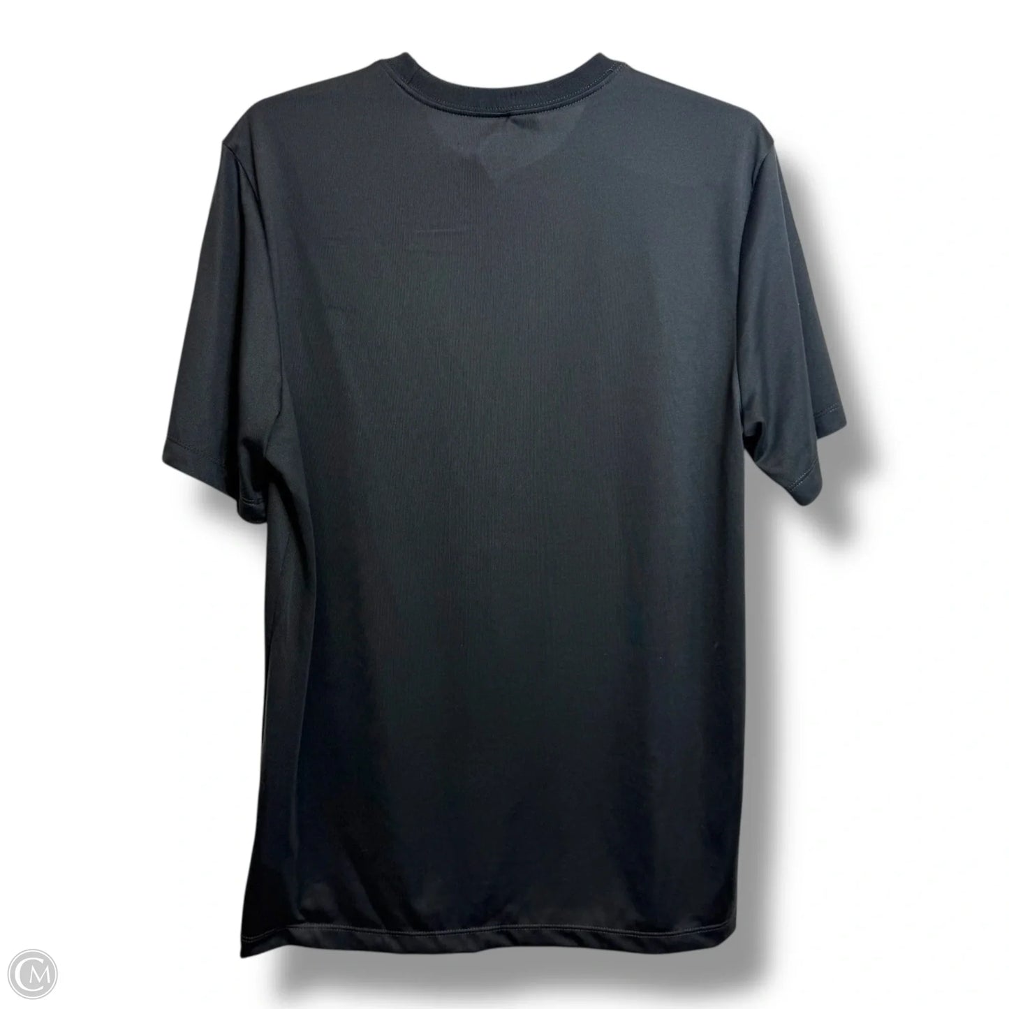 Athletic Top Short Sleeve By Nike Apparel In Grey, Size: M
