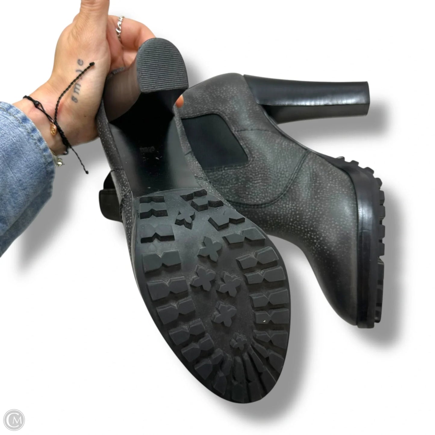 Boots Designer By Tory Burch In Black, Size: 9.5