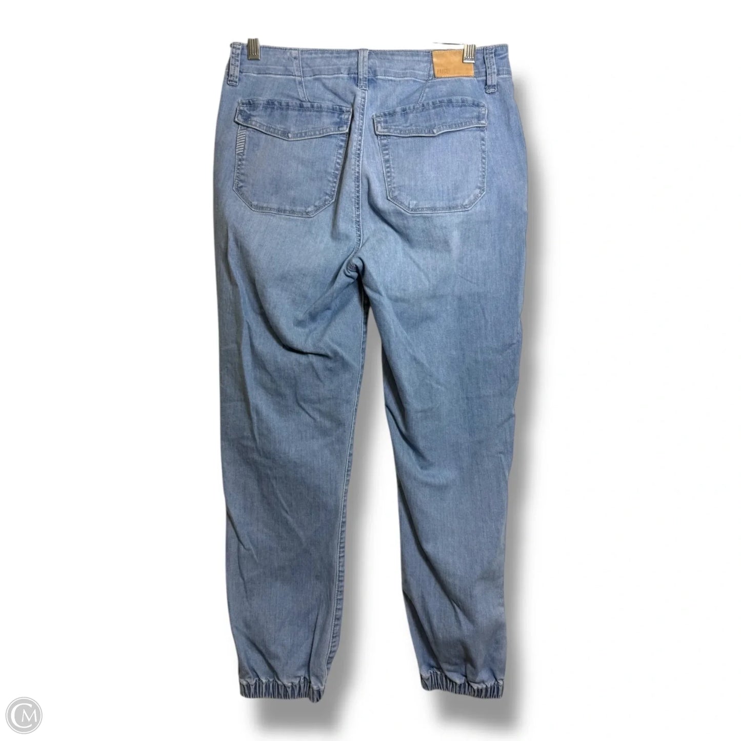 Jeans Straight By Paige In Blue Denim, Size: 6