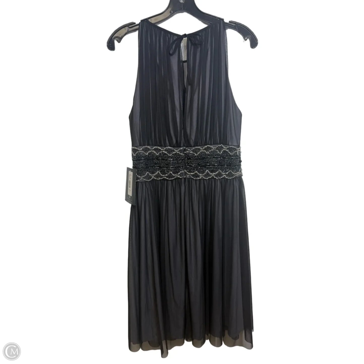 Dress Party Midi By Clothes Mentor In Black, Size: 12