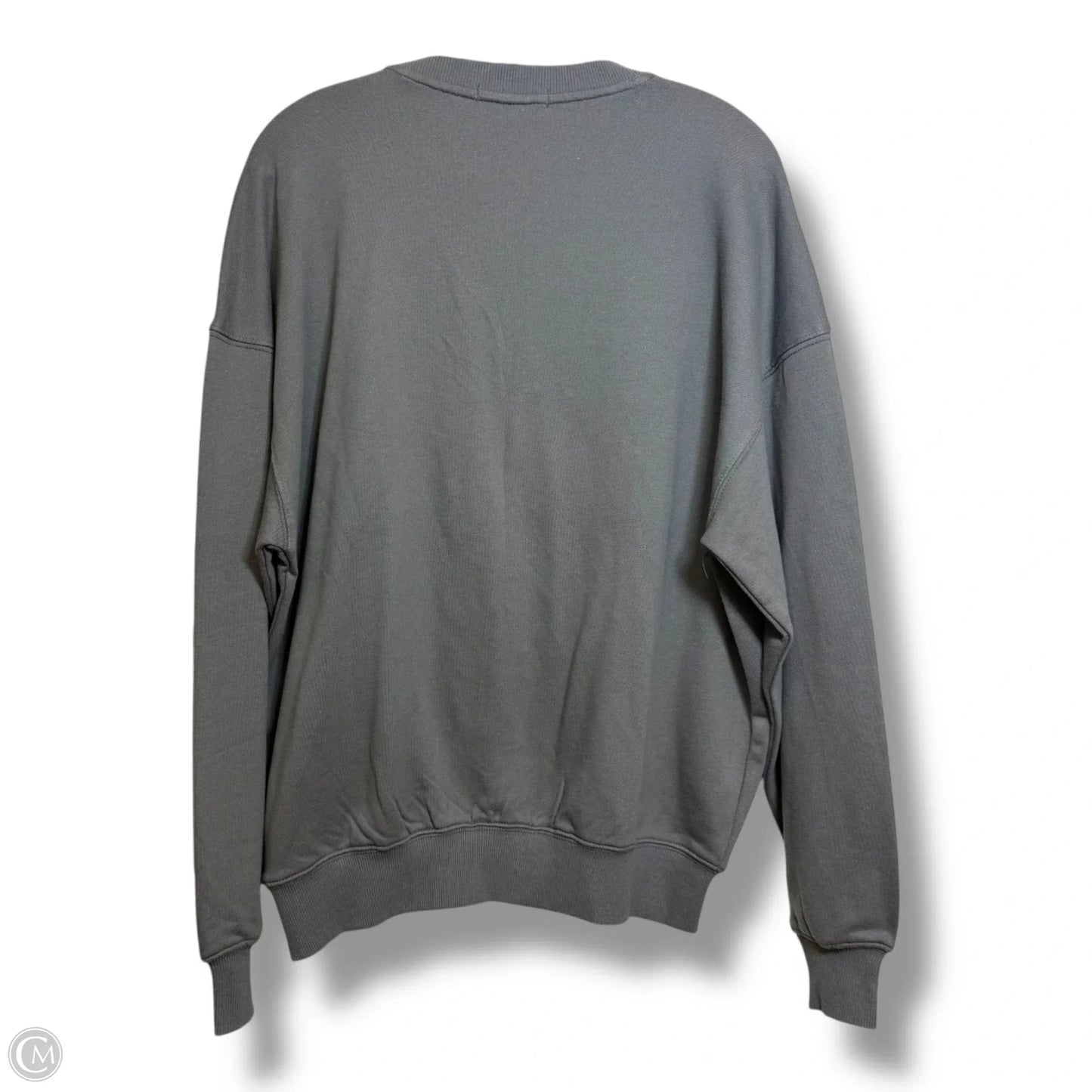 Sweatshirt Crewneck By Forever 21 In Grey, Size: Xs