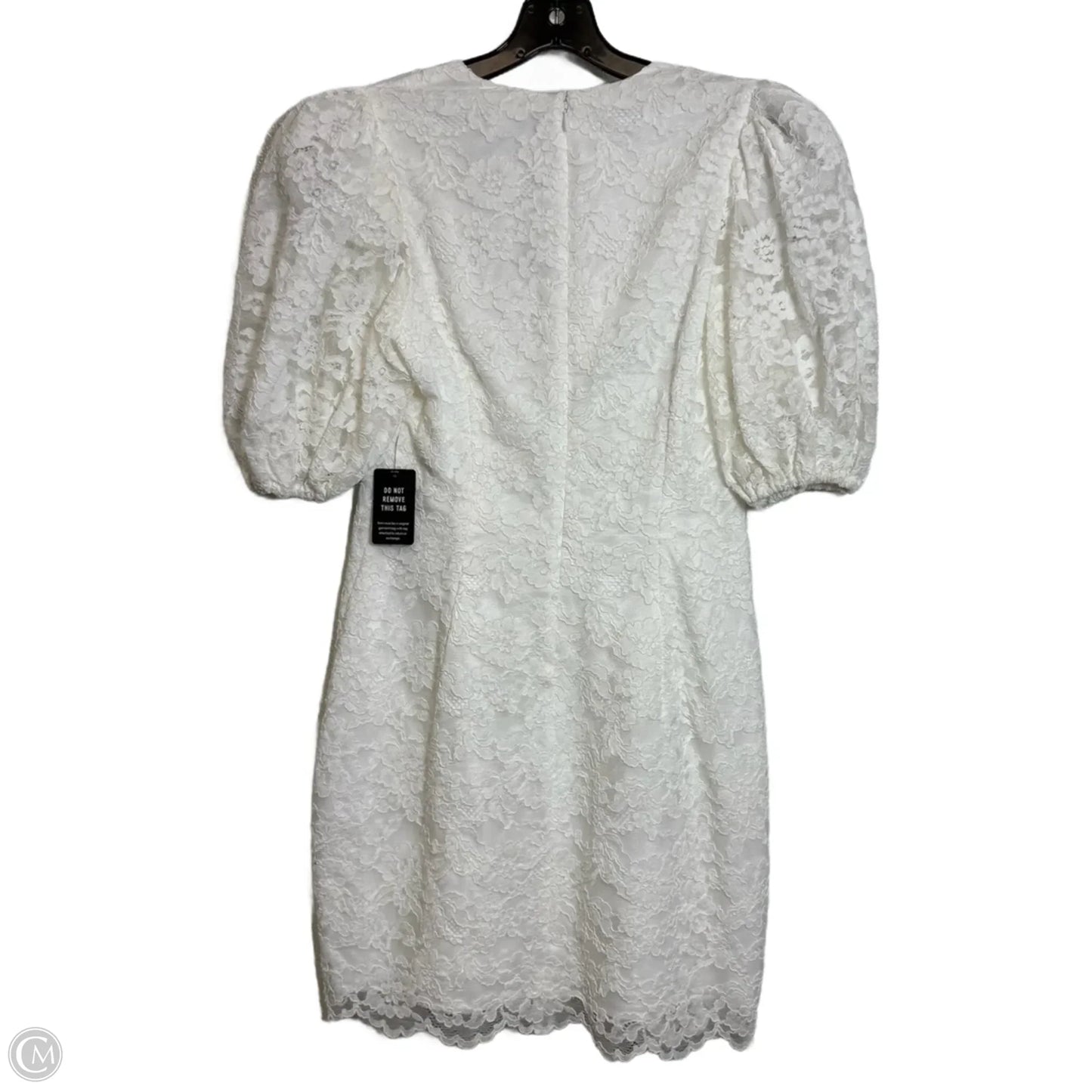 Dress Casual Short By Express In White, Size: M