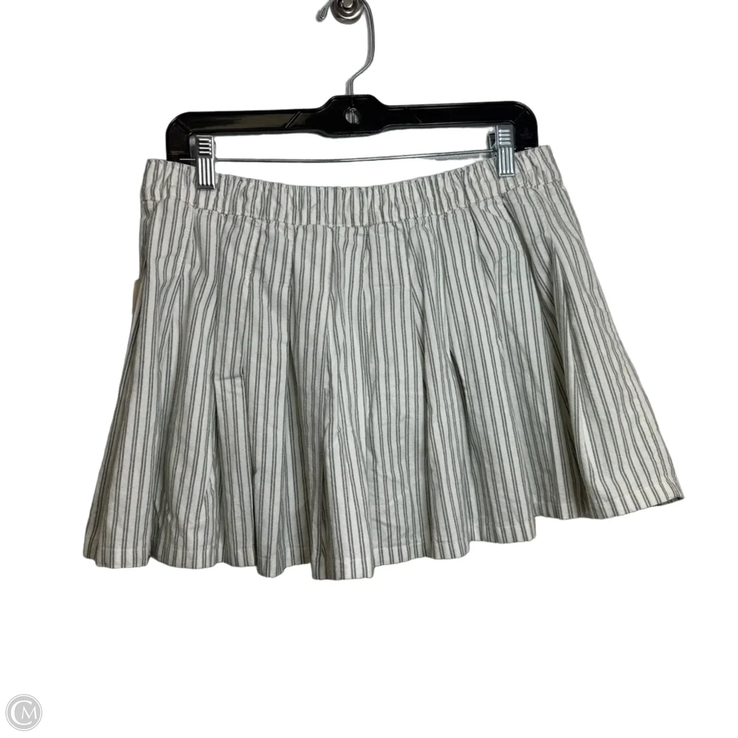 Skort By Aerie In Striped Pattern, Size: L
