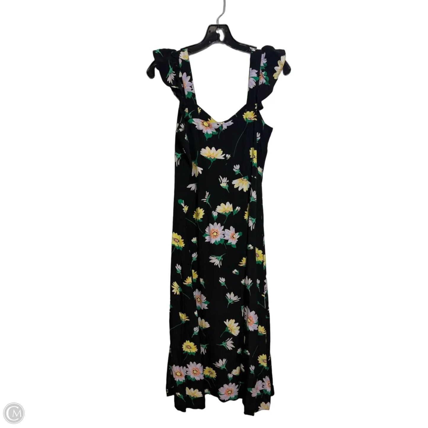 Dress Casual Maxi By Loft In Black, Size: Xs