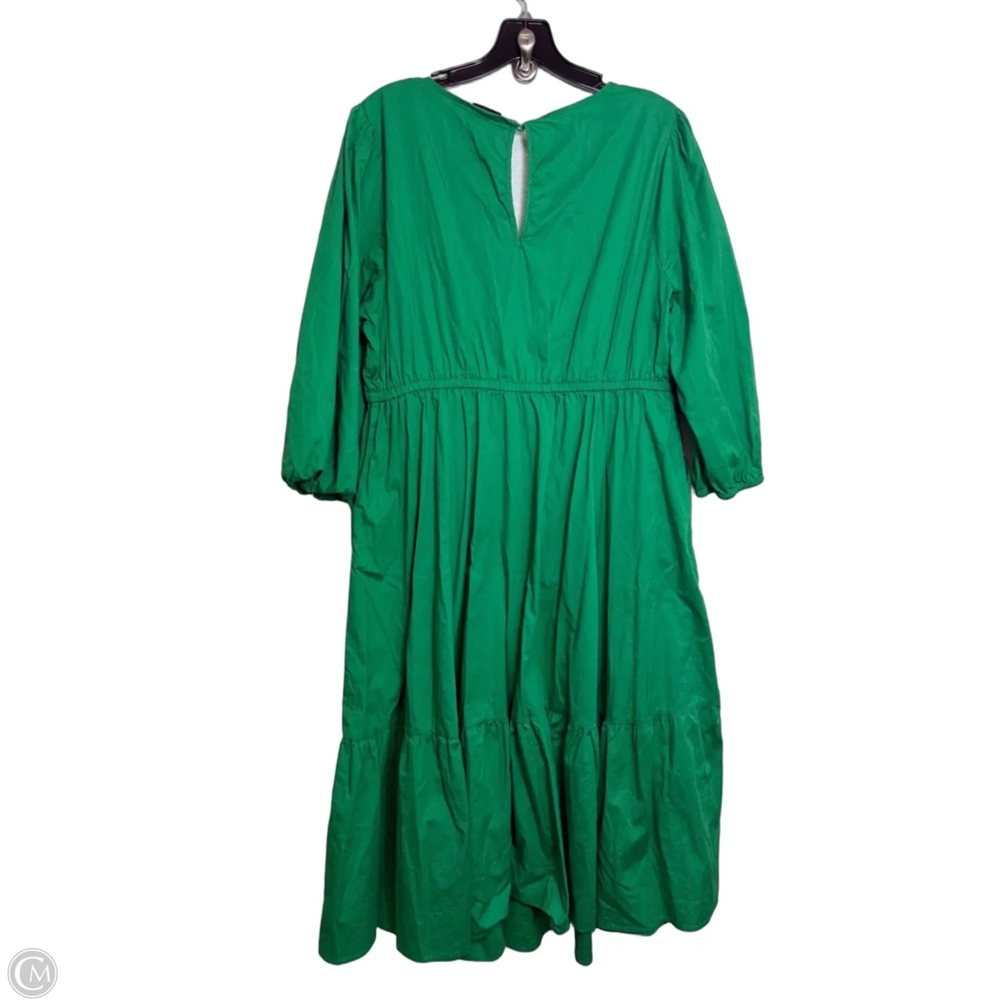 Dress Casual Maxi By Torrid In Green, Size: 1x