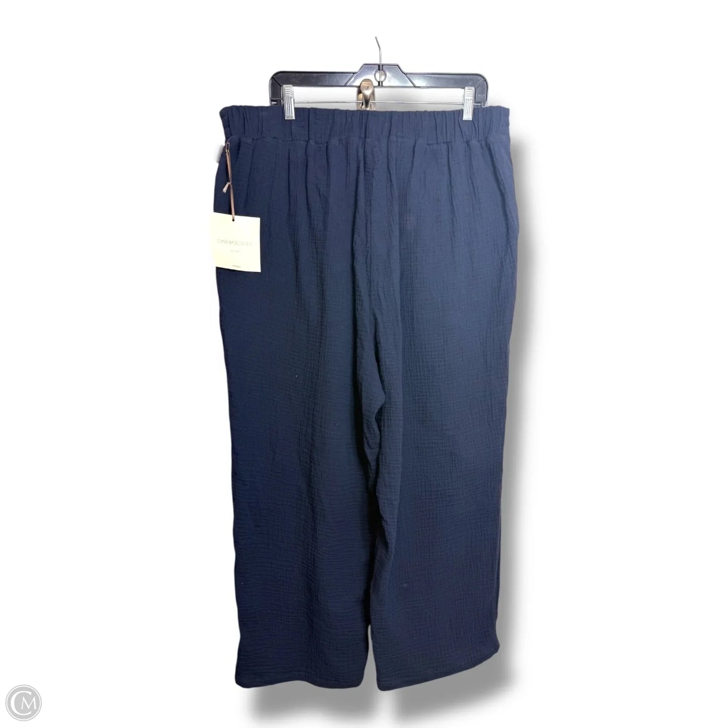 Pants Linen By Cynthia Rowley In Blue, Size: 1x