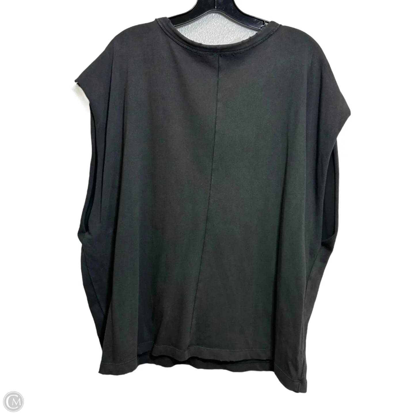 Top Short Sleeve By Aerie In Grey, Size: Xl