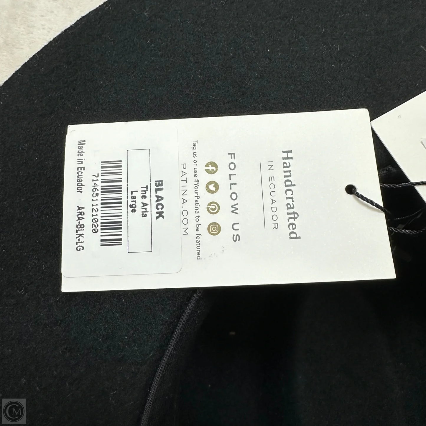 Hat Fedora By Patina sz L