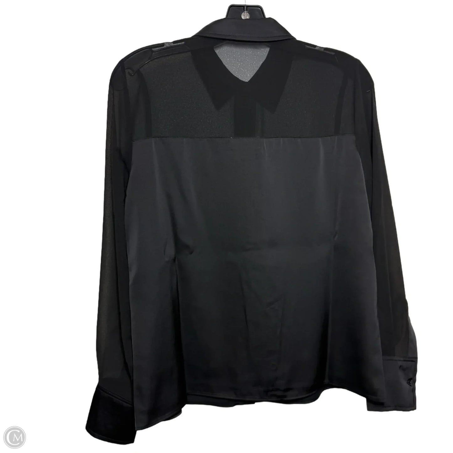 Top Long Sleeve By Cece In Black, Size: Xs