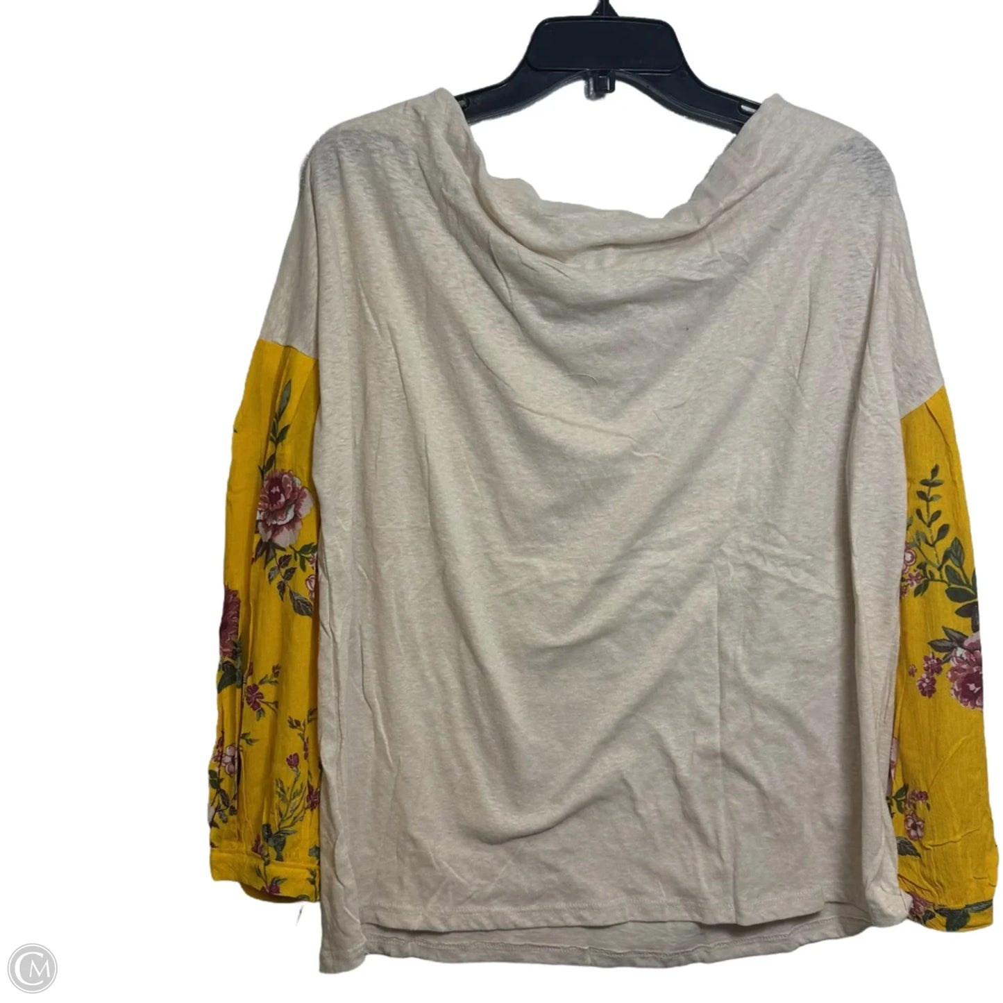 Top Long Sleeve By Umgee In Tan, Size: Xl
