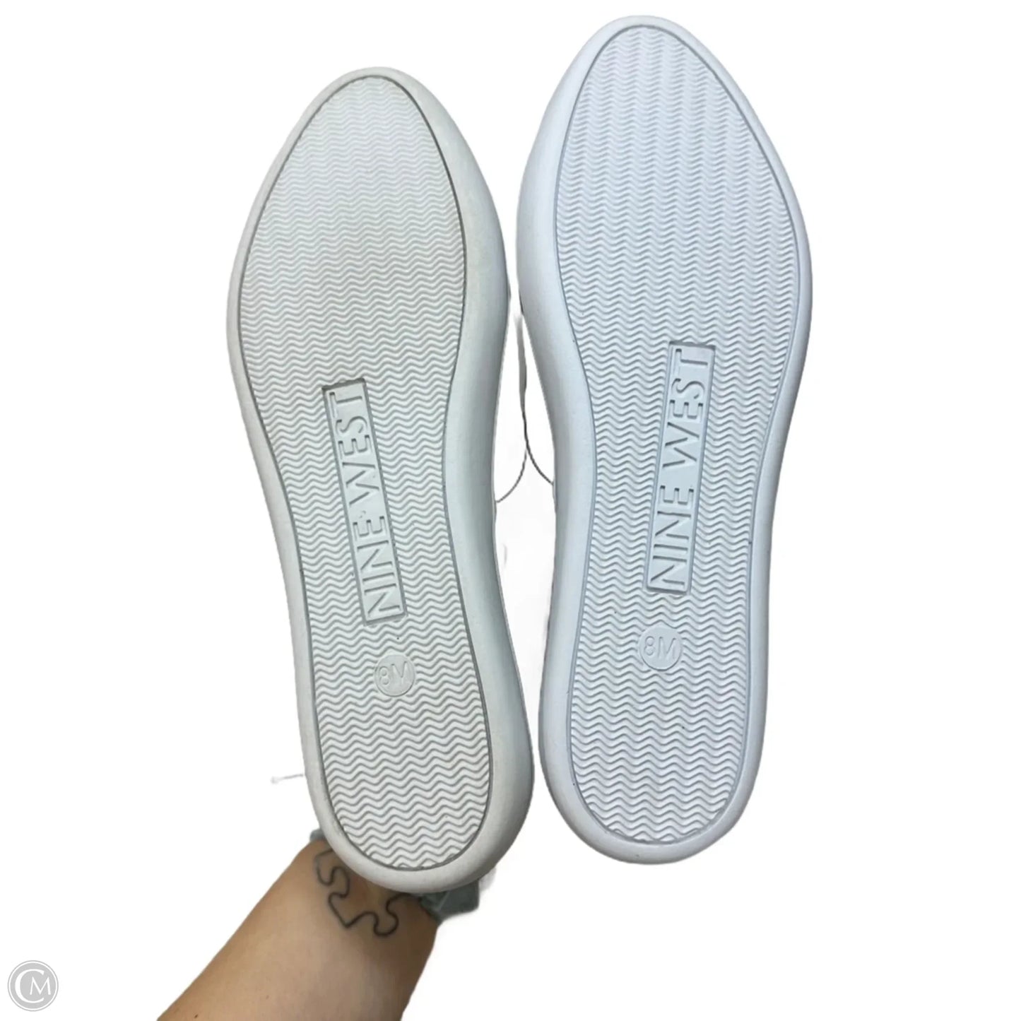Shoes Sneakers By Nine West In Black, Size: 8