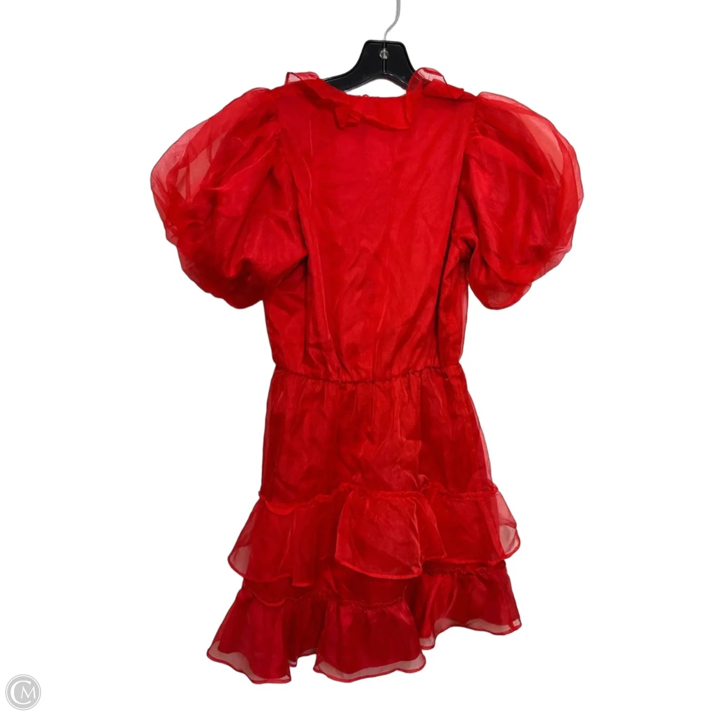 Dress Casual Short By Mumu In Red, Size: Xs