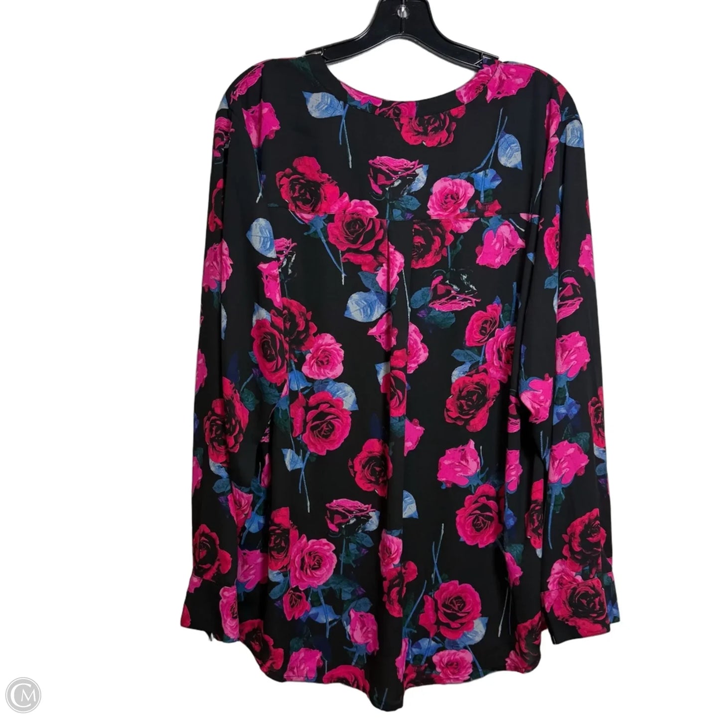 Top Long Sleeve By Torrid In Floral Print, Size: 3x