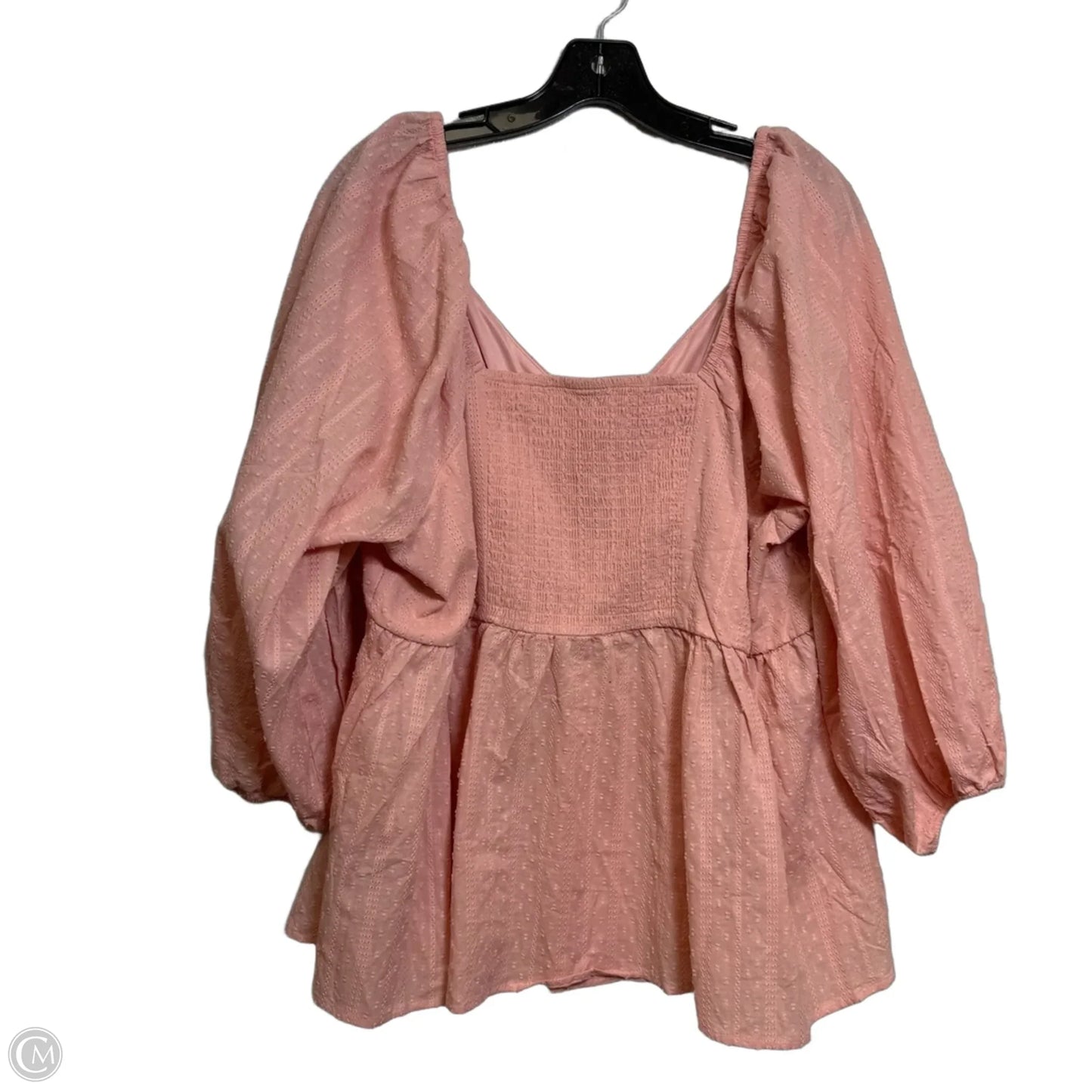 Top Long Sleeve By Torrid In Pink, Size: 3x