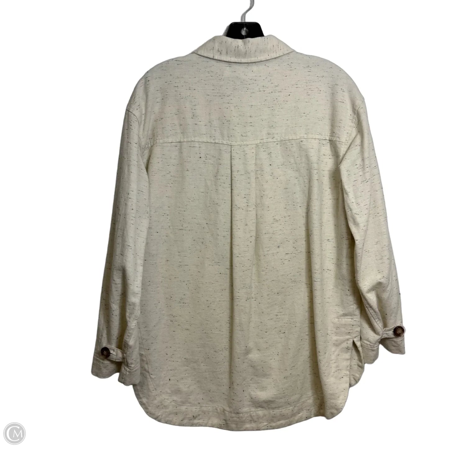 Top Long Sleeve By Madewell In Cream, Size: Xs