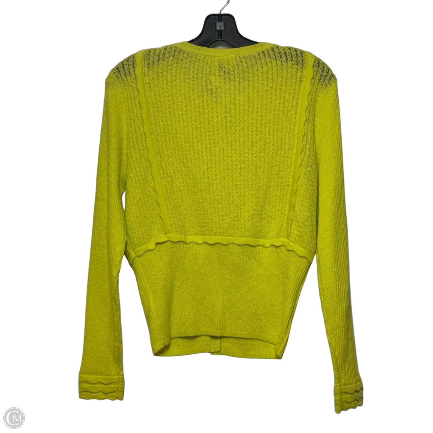 Cardigan By Cabi In Yellow, Size: S