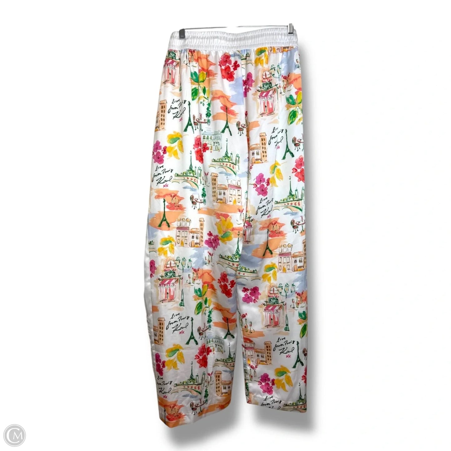 Pants Designer By Karl Lagerfeld In Multi-colored, Size: 2x