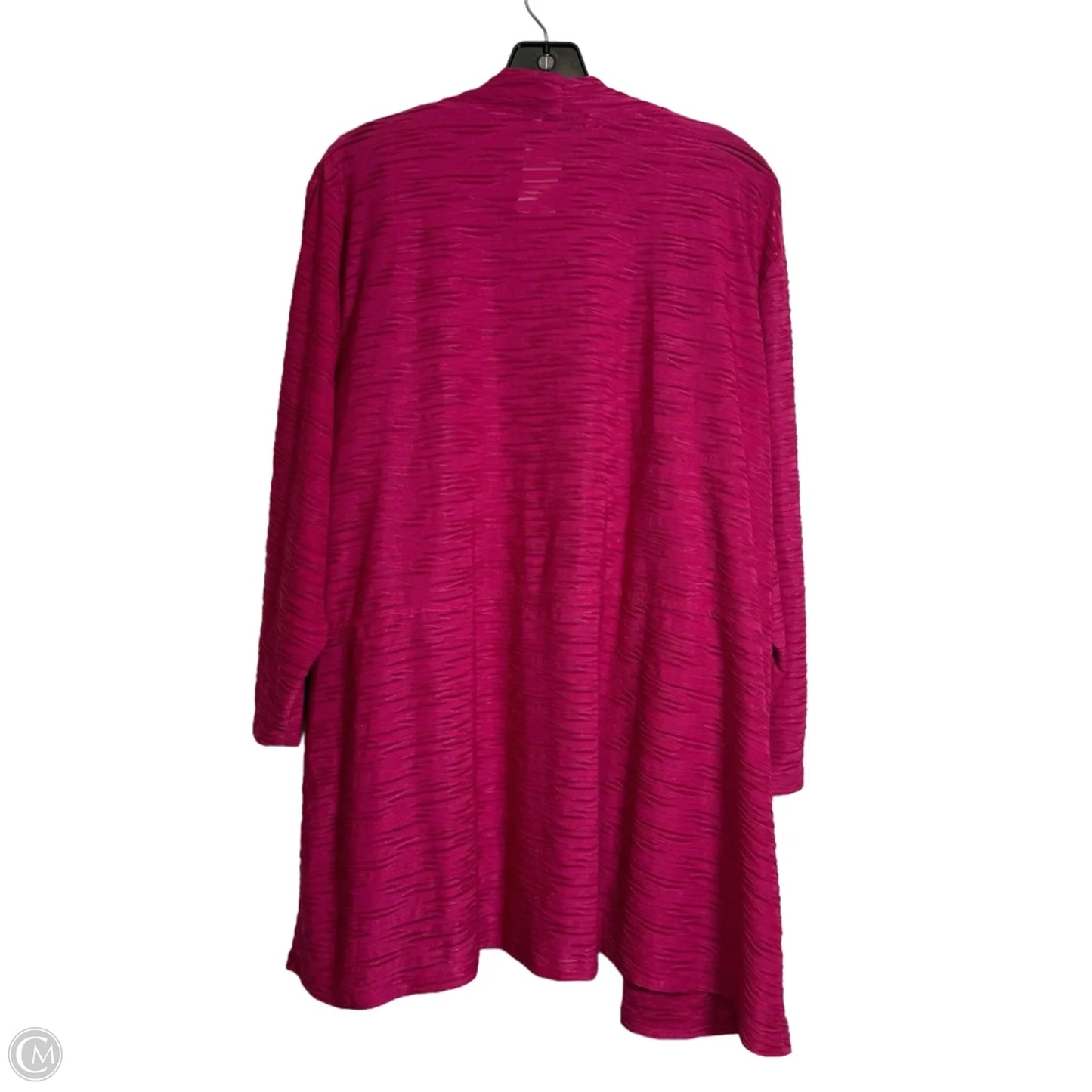 Top 2pc Sleeveless By Allison Daley In Pink, Size: 3x