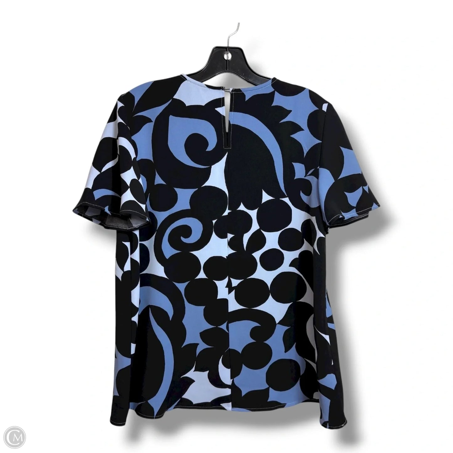 Top Short Sleeve By Ann Taylor In Blue, Size: Xs