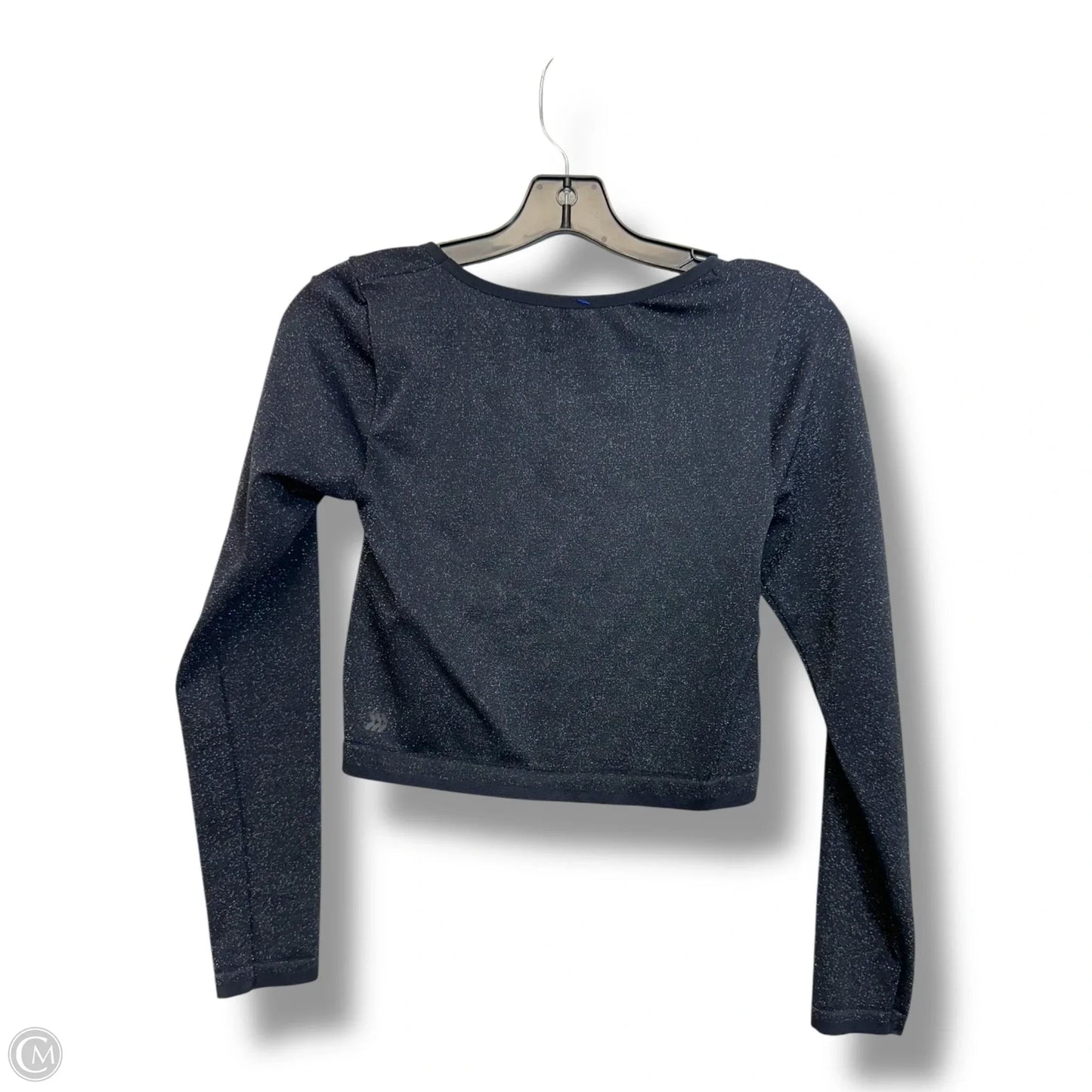 Athletic Top Long Sleeve Crewneck By All In Motion In Black, Size: M