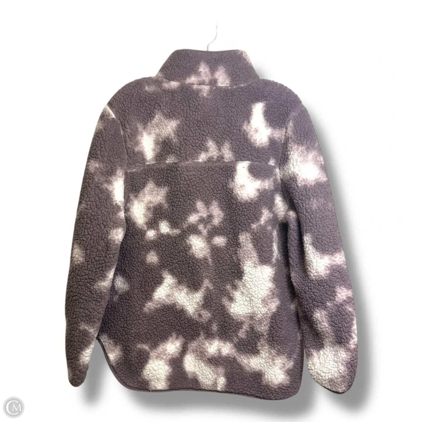 Jacket Fleece By Clothes Mentor In Mauve, Size: Xl