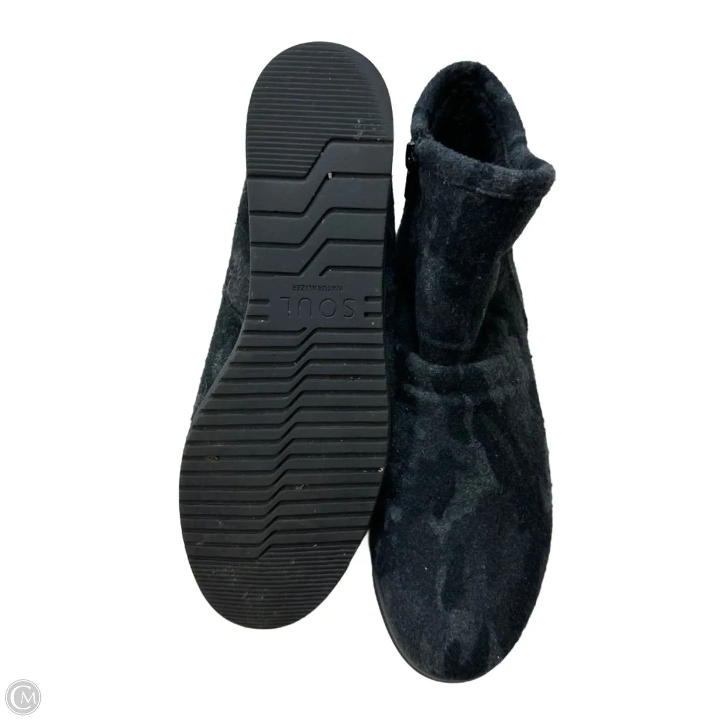 Boots Ankle Flats By Naturalizer In Camouflage Print, Size: 9.5