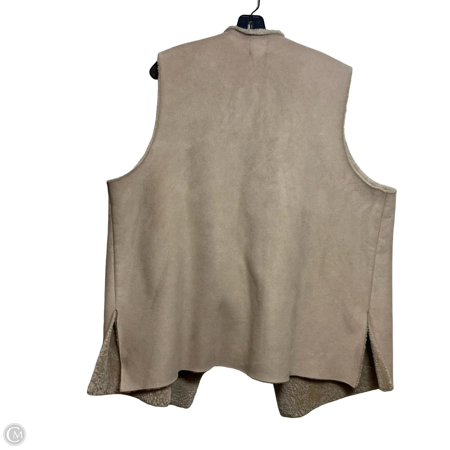 Vest Other By Ruby Rd In Tan, Size: 1x