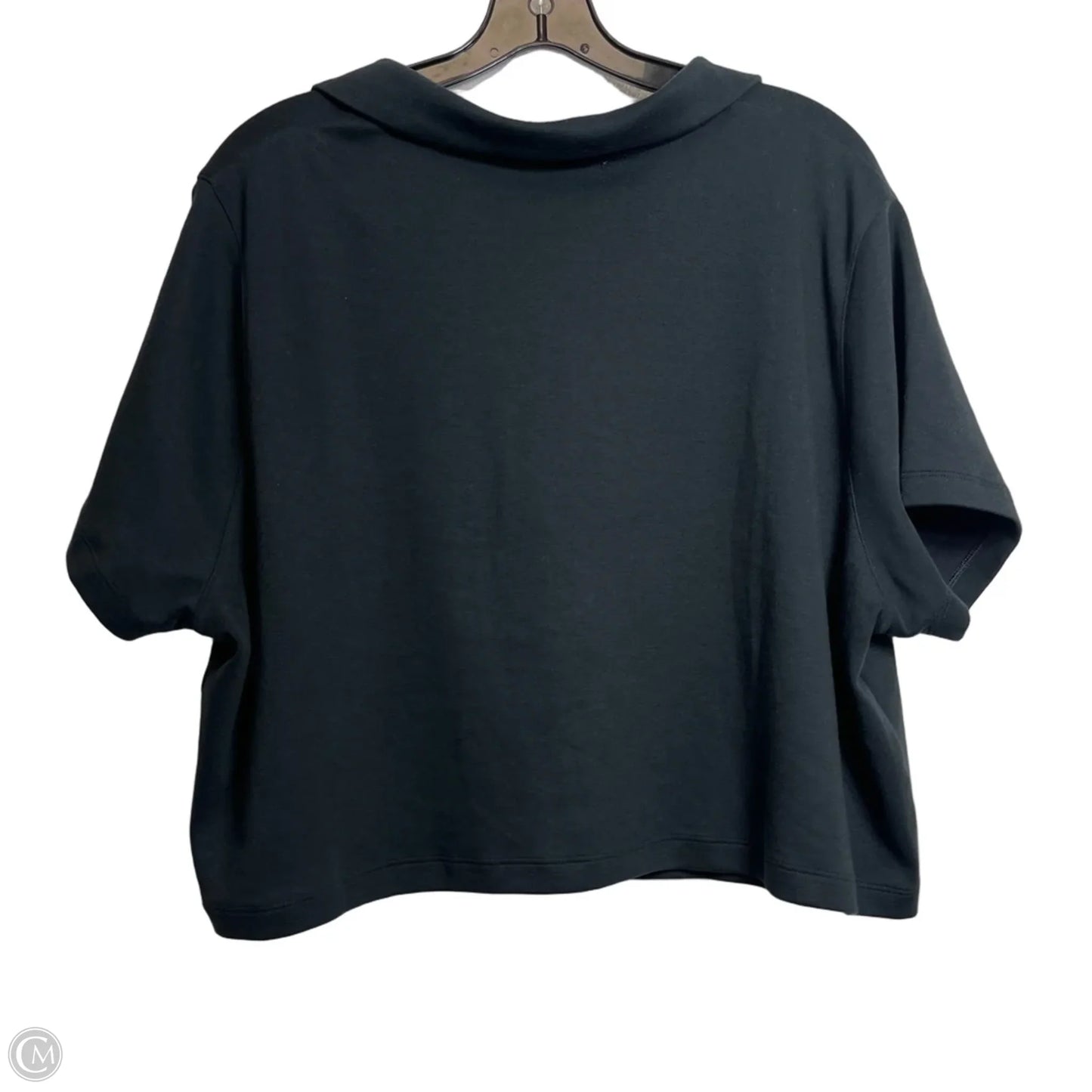 Top Short Sleeve Basic By Nike In Black, Size: 2x
