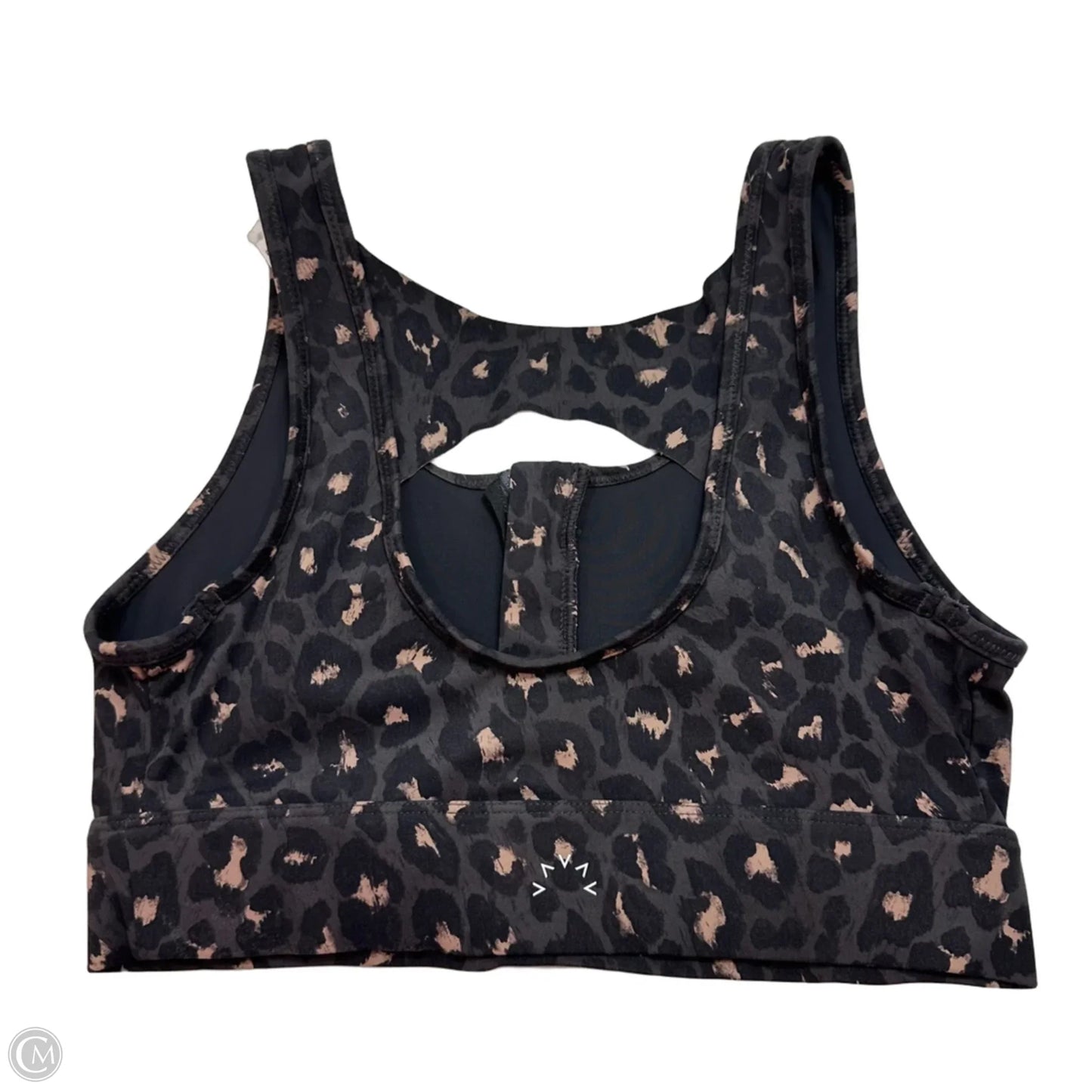 Athletic Bra By Varley In Black & Brown, Size: S