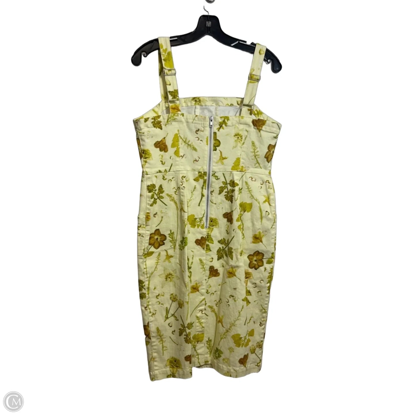 Dress Casual Short By Inc In Yellow, Size: 10