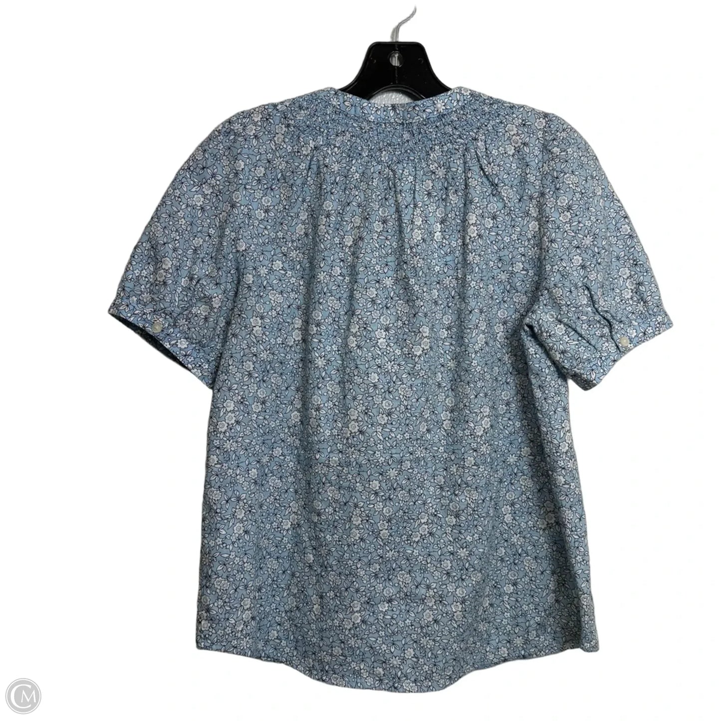Top Short Sleeve By J. Crew In Blue, Size: Xs