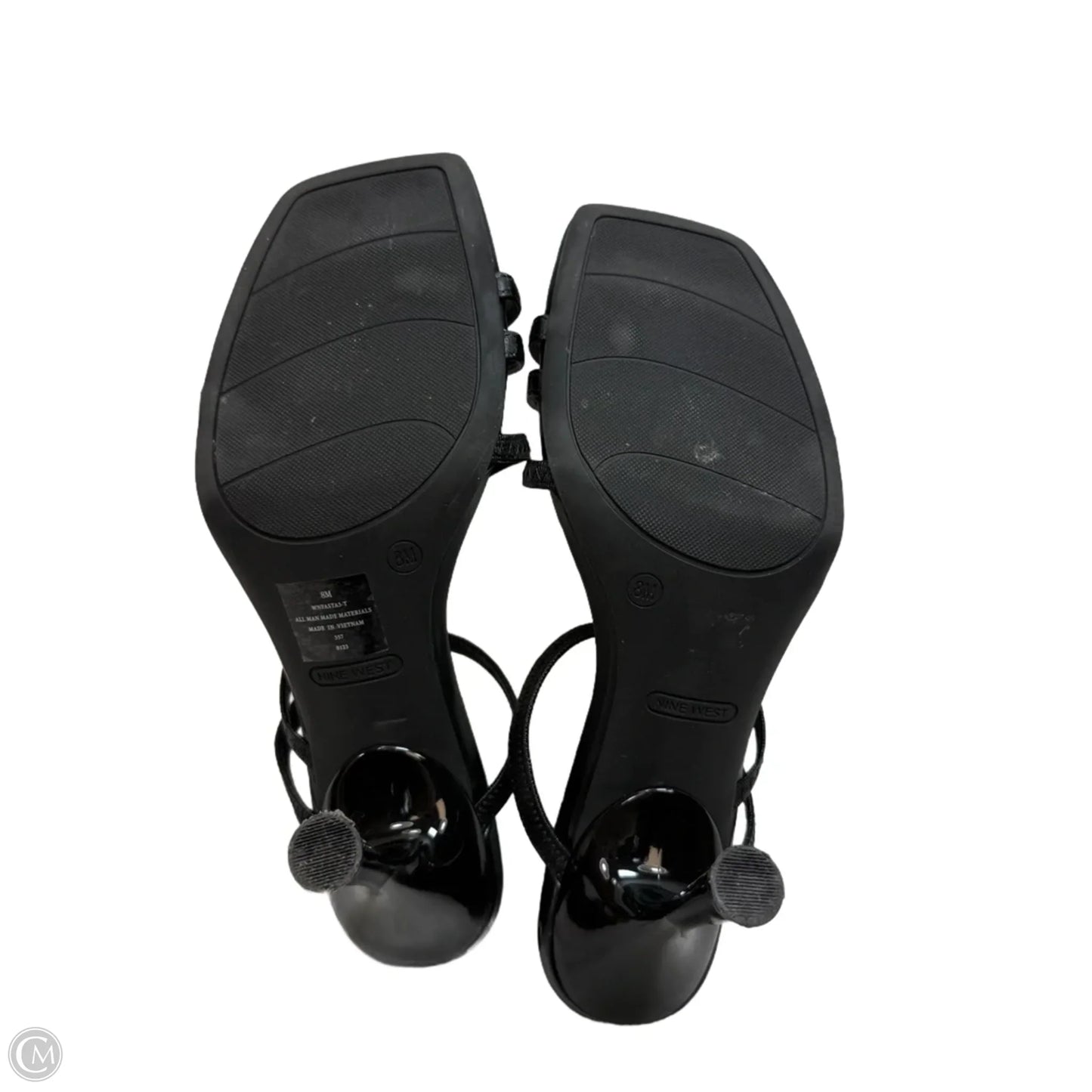 Shoes Heels Stiletto By Nine West In Black, Size: 8