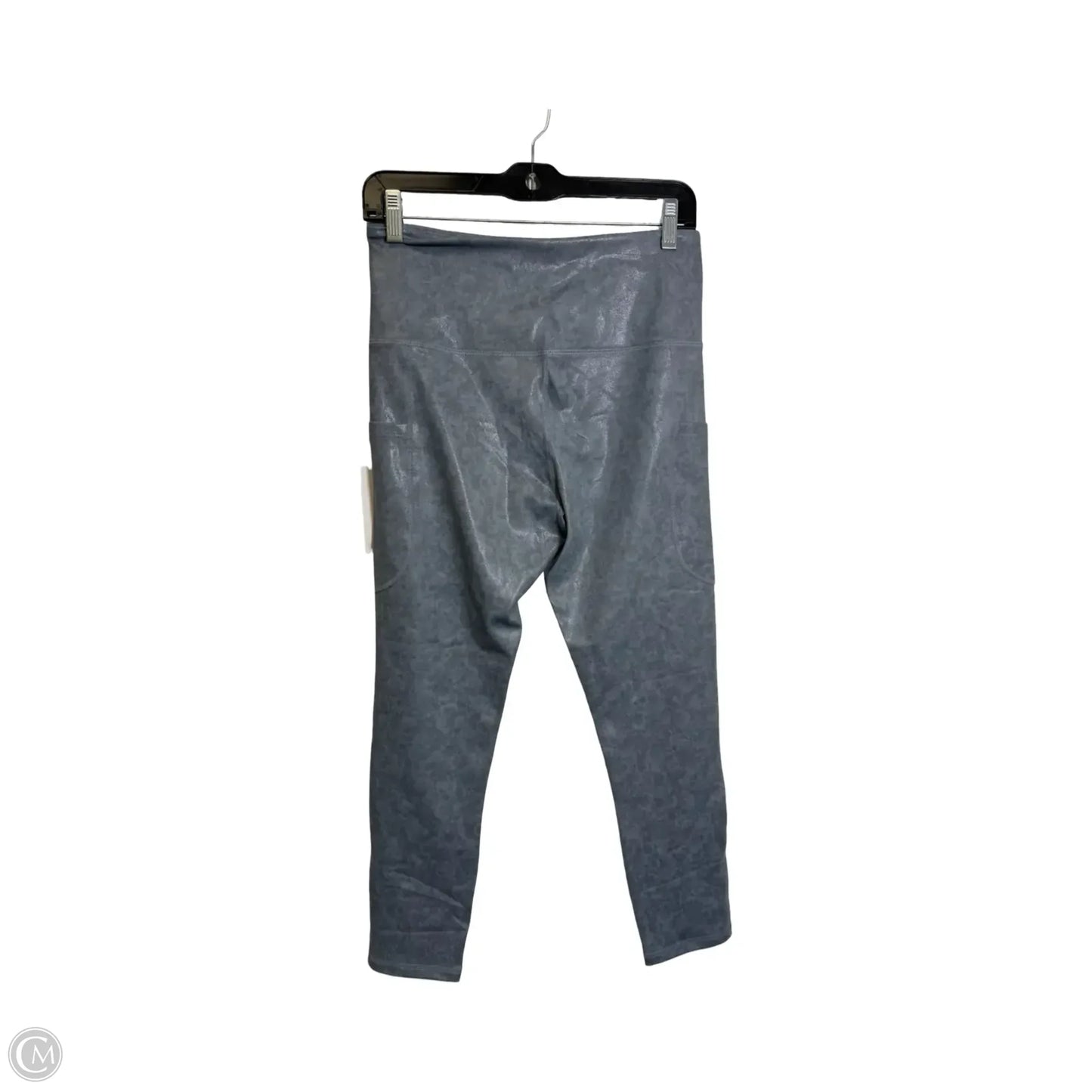 Athletic Leggings By Zyia In Grey, Size: 8