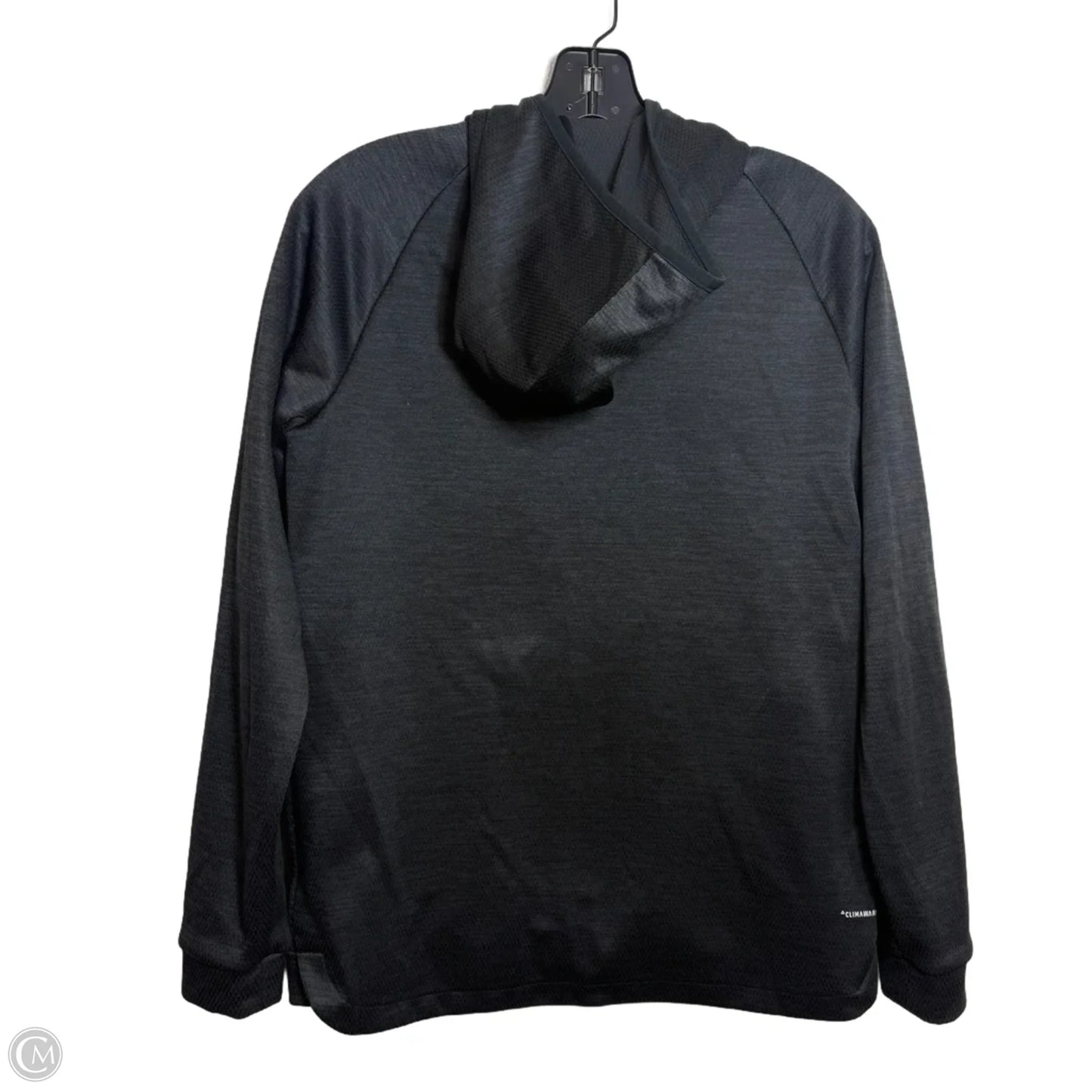 Athletic Jacket By Adidas In Black, Size: S