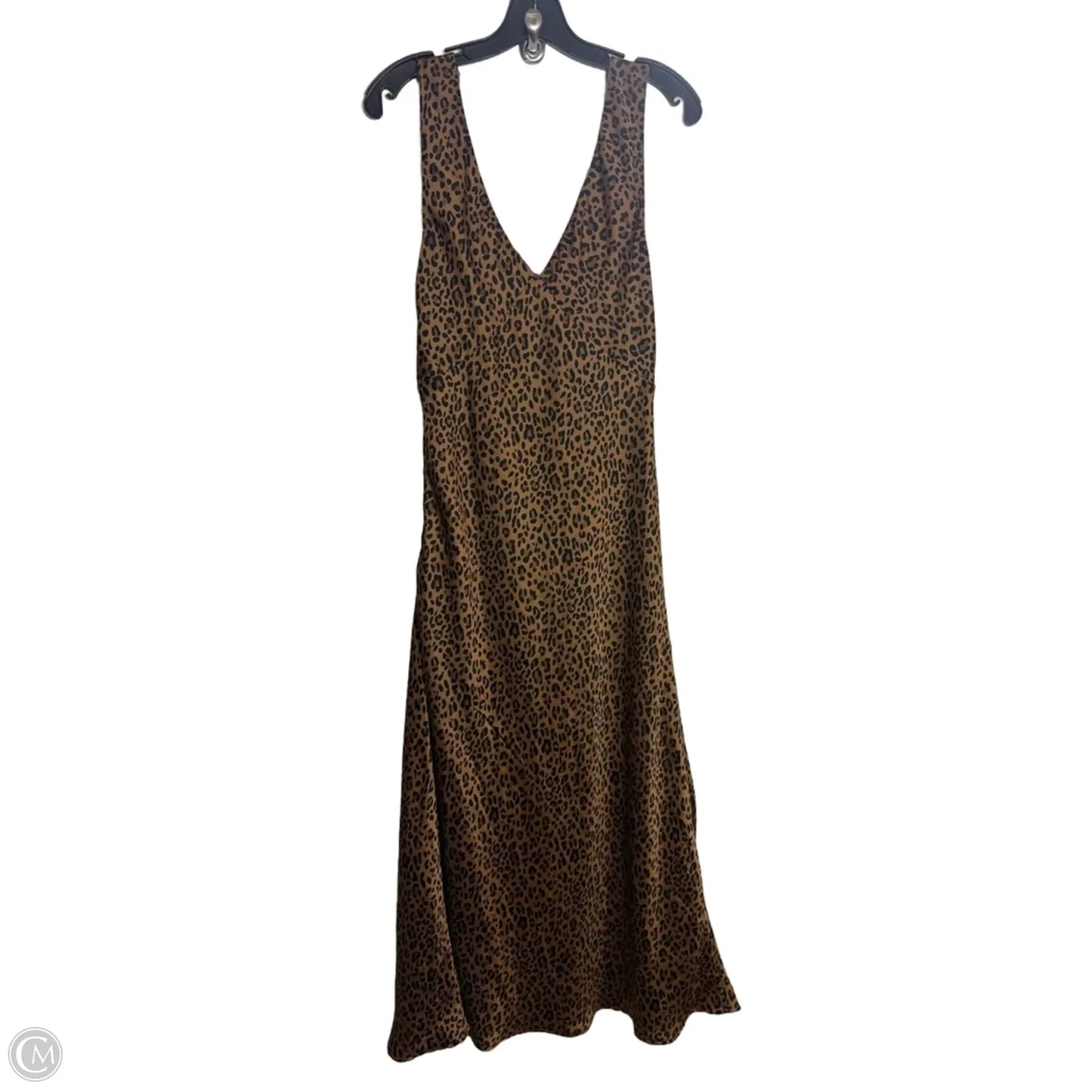 Dress Casual Maxi By American Eagle In Animal Print, Size: L