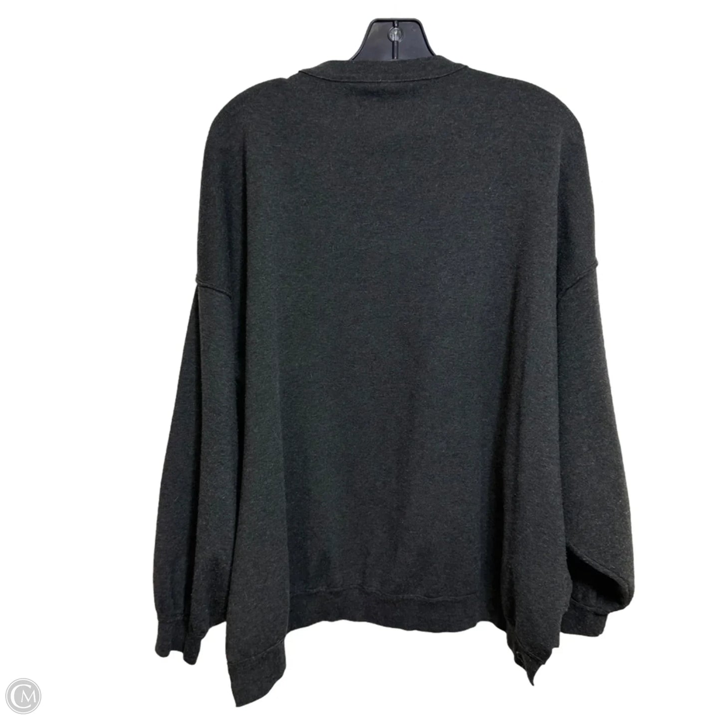 Sweatshirt Crewneck By Free People In Grey, Size: Xs