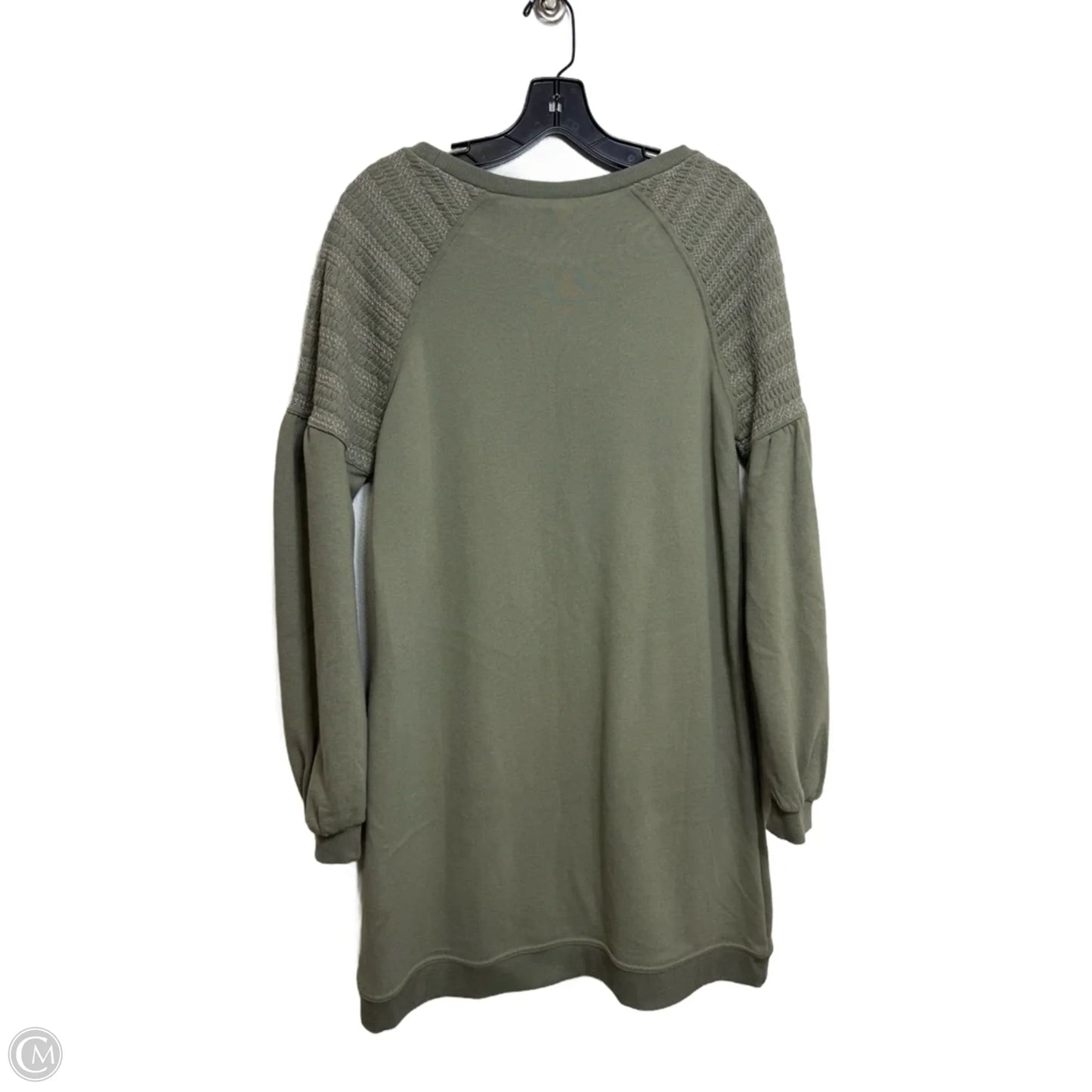 Dress Sweater By Cable And Gauge In Green, Size: M