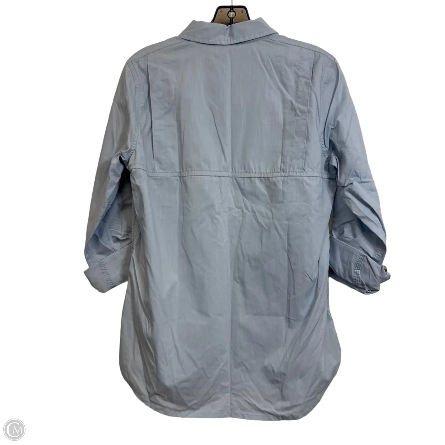Top Long Sleeve By Carhartt In Blue, Size: M