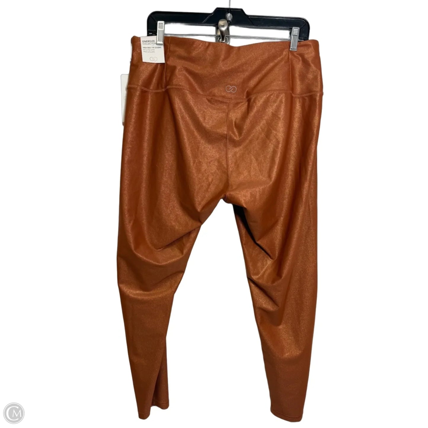 Athletic Leggings By Calia In Orange, Size: Xxl