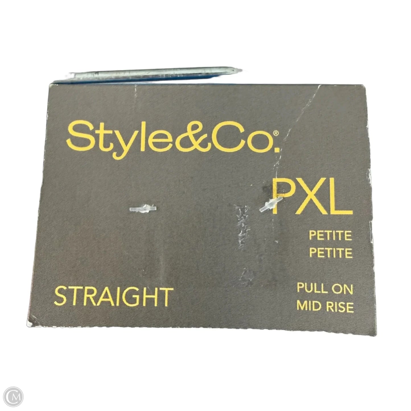 Pants Lounge By Style And Company In Striped Pattern, Size: Xl P
